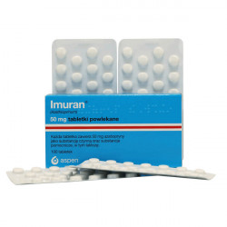 Имуран (Imuran, Азатиоприн) в таблетках 50мг N100